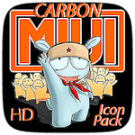 MIUI CARBON ICON PACK v8.5 APK Patched