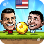 Puppet Soccer 2014 Big Head Football v1.0.127 Mod (Unlimited Coins / Gems) Apk
