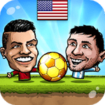 Puppet Soccer 2014 Big Head Football v1.0.128 Mod (Unlimited Coins / Gems) Apk