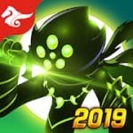 League of Stickman 2019 Ninja Arena PVP (Dreamsky) v5.8.9 Mod (Free Shopping / Skill no cooldown) Apk