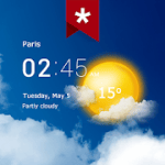 Transparent clock weather (Ad-free) v3.50.1.4 Mod APK Paid Subscribed