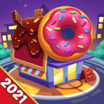 Cooking World Casual Cooking Games of my cafe v2.1.3 Mod (Unlimited Gold Coins + Diamonds) Apk