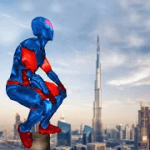 Mutant Spider Hero Miami Rope hero Game v1.0 Mod (Unlimited Gold Coins + Diamonds) Apk