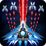 Space shooter Galaxy attack Galaxy shooter v1.461 Mod (Unlimited Diamonds + Cards + Medal) Apk