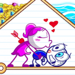 Pencil Boy Pull The Pin Rescue Princess v1.2 Mod (Unlimited Money) Apk