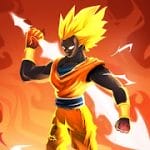 Stickman Legends Shadow Of War Fighting Games DB v2.4.85 Mod (Free Shopping + One Hit) Apk