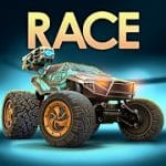 RACE Rocket Arena Car Extreme Action Racing v1.0.32 Mod (Unlimited Money + Gems + Rockets) Apk