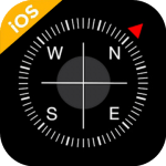 iCompass  iOS Compass, iPhone style Compass v1.1.2 Pro APK