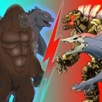 Kaiju Brawl Godzilla vs Kong v31 Mod (Unlimited Money + No Ads) Apk