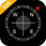 iCompass  iOS Compass, iPhone style Compass v1.1.4 Pro APK