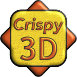 Crispy 3D  Icon Pack v2.5.2 APK Patched
