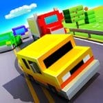 Blocky Highway Traffic Racing v1.2.4 MOD (Unlimited Money) APK