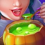 Halloween Cooking Food Games v1.5.6 MOD (Unlimited Diamonds + Gold Coins) APK