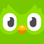 Duolingo language lessons v5.54.4 Mod Extra APK Unlocked Icon