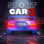Sport car 3 Taxi & Police drive simulator v1.04.061 MOD (Lots of gold coins/diamonds) APK