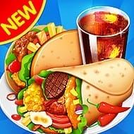 Crazy Cooking Star Chef v2.1.8 MOD (Free Upgrades + Instant cook & More) APK icon