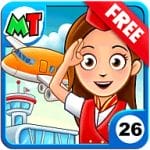 My Town Airport games for kids v7.00.14 MOD (Unlocked) APK