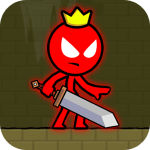 Red Stickman Stick Adventure v2.3.3 MOD (Unlimited Hearts, Free Skins) APK