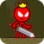 Red Stickman Stick Adventure v2.3.3 MOD (Unlimited Hearts, Free Skins) APK Icon