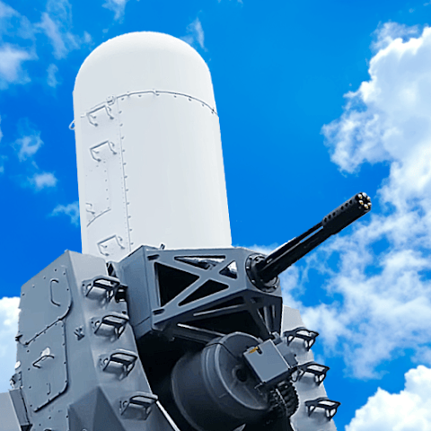 C-RAM CIWS simulator v3.78 MOD (Unlimited Money, Lock Target) APK icon