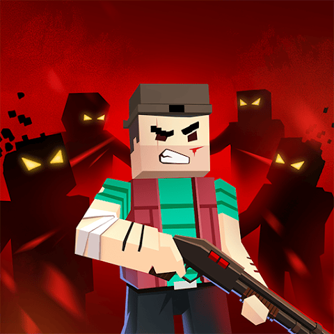 Zombie Craft War Pixel Gun 3D v1.2.0 MOD (Unlimited Health) APK icon